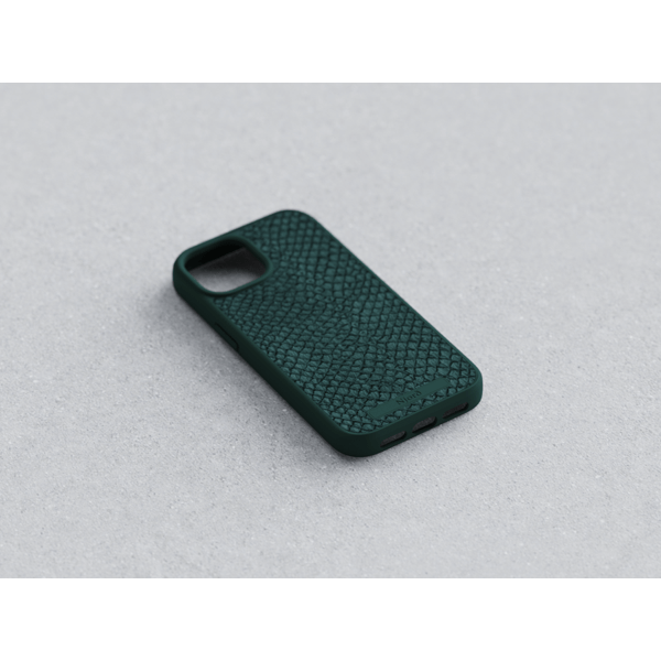 Чохол-накладка Njord Salmon Leather MagSafe Case Green для iPhone 15 (NA51SL02) - зображення 14
