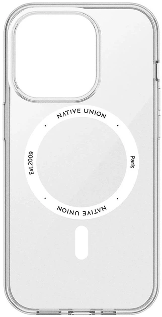 Чехол Native Union (RE) Clic Case Clear для iPhone 15 Pro Прозрачный (RECLE-TRA-NP23P) - изображение 8