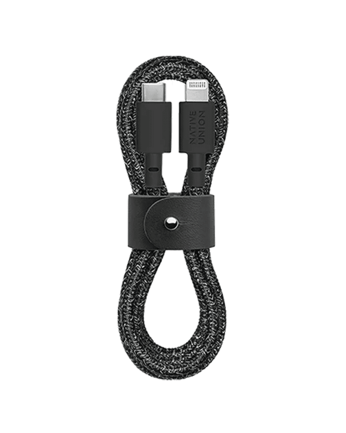 Кабель USB-C to Lightning Native Union Belt Cable Cosmos Black (1.2 m) (BELT-KV-CL-CS-BK-2) - изображение 7