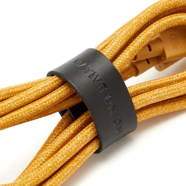 Кабель USB-C to USB-C Native Union Belt Cable USB-C to USB-C Kraft (1.2 m) (BELT-C-KFT-2-NP) - Фото 3 Кабель USB-C to USB-C Native Union Belt Cable USB-C to USB-C Kraft (1.2 m) (BELT-C-KFT-2-NP) - зображення 3