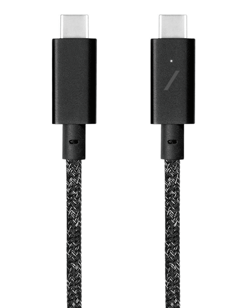 Кабель USB-C to USB-C Native Union Belt Cable Pro 240W Cosmos Black (2.4 m) (BELT-PRO2-COS-NP) - Фото 11 Кабель USB-C to USB-C Native Union Belt Cable Pro 240W Cosmos Black (2.4 m) (BELT-PRO2-COS-NP) - изображение 11