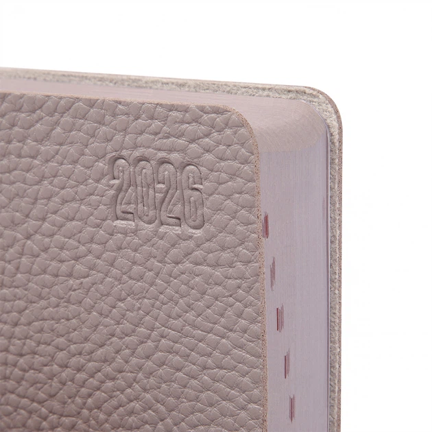 Ежедневник А6 Leo Planner датированный 2026 "Vitto", мягкий, дымчато-лиловый, 352 страницы - изображение 2