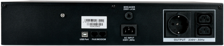 ДБЖ IPS CCTVUPS-2U-2000-LCD 2000VA/1200W (5902135156896) - зображення 3
