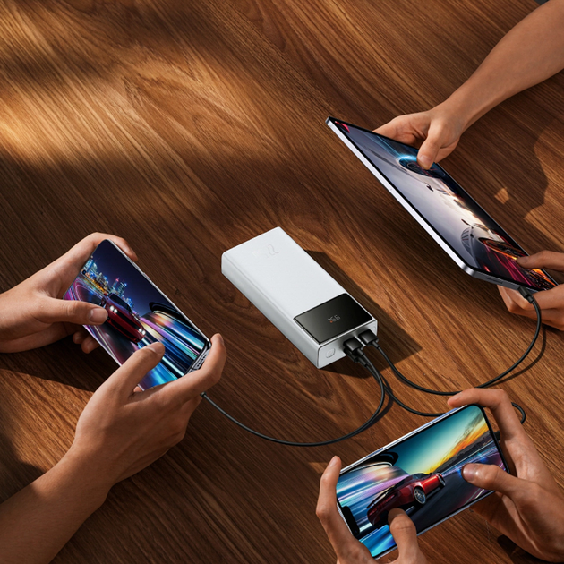 Powerbank Baseus EnerFill FP41 30000 mAh 22.5W White (6932172691851) - obraz 10