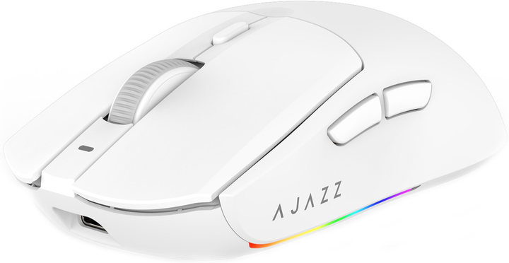 Mysz Ajazz AJ139 V2 MC Wireless\Bluetooth\USB White (AJ139-V2-MC-W) - obraz 4