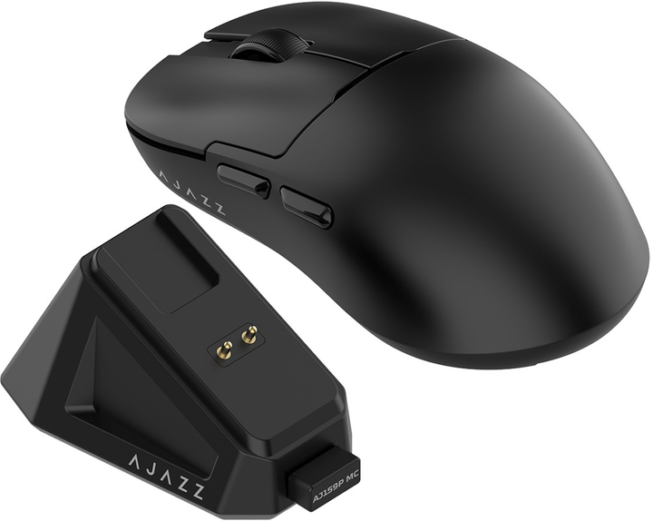Mysz Ajazz AJ159P MC Wireless/Bluetooth/USB Black (AJ159P-MC-B) - obraz 5