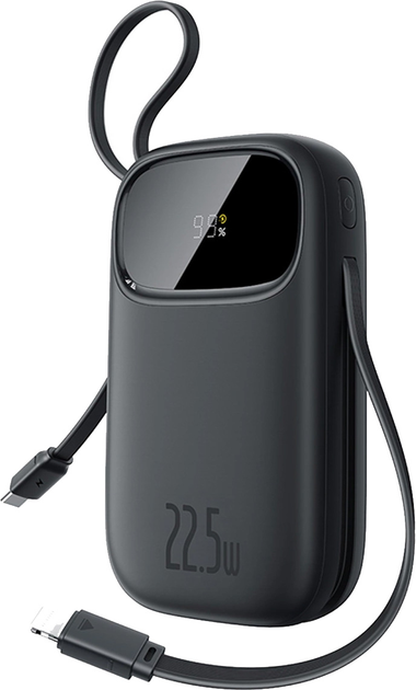 Powerbank Baseus EnerFill FC31 10000 mAh 22.5W Black (6932172691219) - obraz 1
