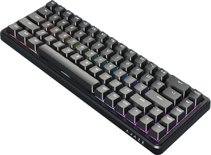 Klawiatura przewodowa Ajazz AK680 MAX Magnetic Rice Switch USB Czarny (AK680-WM-B-A) - obraz 5