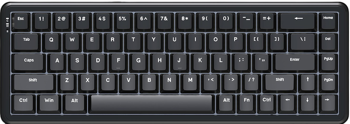 Klawiatura przewodowa Ajazz AK680 MAX Magnetic Rice Switch USB Czarny (AK680-WM-B-A) - obraz 6