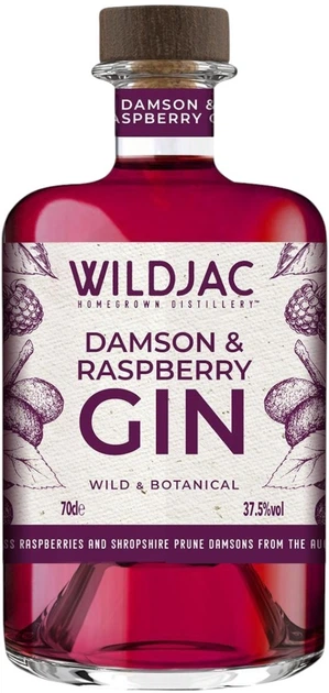 Джин Wildjac Damson & Raspberry Gin 0.7 л 37.5% (5060775940135) - Фото 1 Джин Wildjac Damson & Raspberry Gin 0.7 л 37.5% (5060775940135) - зображення 1
