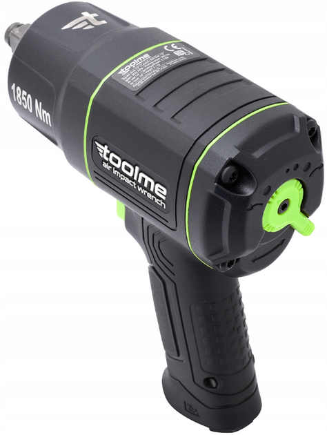 Гайковерт пневматический ударный 1850Нм 1/2'' Toolme - Фото 3 Гайковерт пневматический ударный 1850Нм 1/2'' Toolme - изображение 3