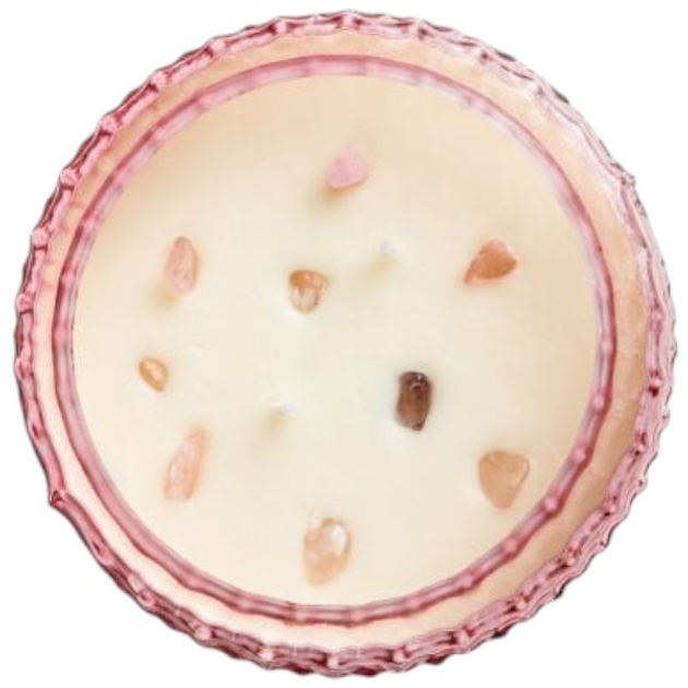 Ароматична свічка Homla Serenity Rose Linen Cotton 719301 270 г (5906496719301) - зображення 3