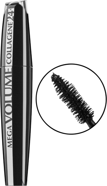 Tusz do rzęs L'Oreal Paris Mega Volume Collagene 24 Extra Czarny 9 ml (3600522066798) - obraz 2