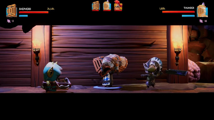 Gra Nintendo Switch Big Helmet Heroes - Exalted Edition (Kartridż) (8436622260133) - obraz 4