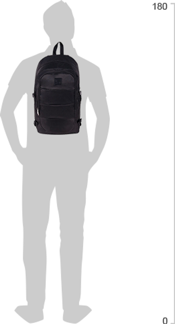 Рюкзак для ноутбука Paso PPBL-1080 Black - зображення 7