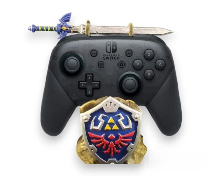 Подставка-держатель «Shield of Hyrule» для Nintendo Switch Pro Controller - изображение 2