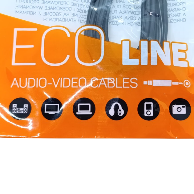 Audio кабель удлинитель Cabletech Eco-line jack 3.5 штекер-гнездо 5м Black - Фото 4 Audio кабель удлинитель Cabletech Eco-line jack 3.5 штекер-гнездо 5м Black - изображение 4