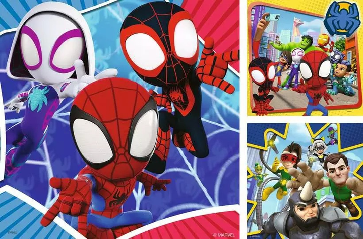 Puzzle Ravensburger Marvel Spidey and his Amazing Friends 3 × 49 elementów 5730 (4005556057306) - obraz 2