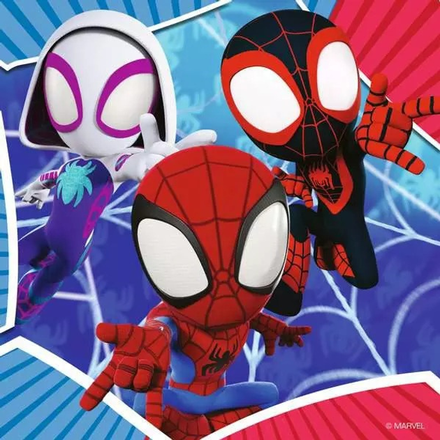 Puzzle Ravensburger Marvel Spidey and his Amazing Friends 3 × 49 elementów 5730 (4005556057306) - obraz 3