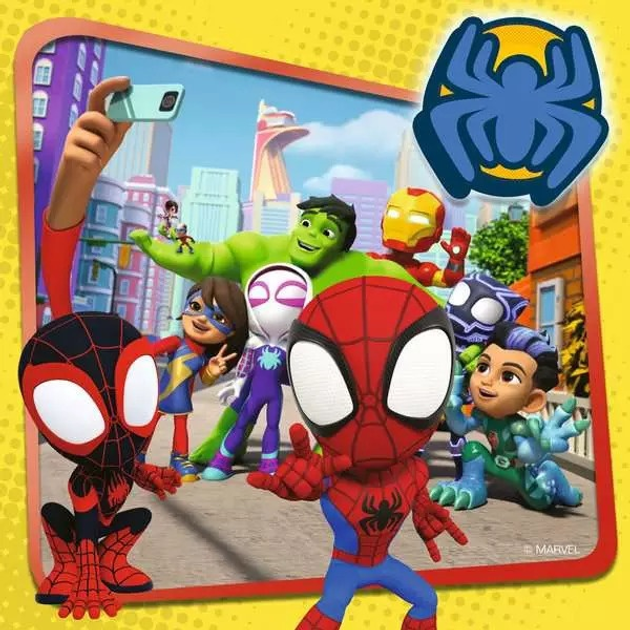 Puzzle Ravensburger Marvel Spidey and his Amazing Friends 3 × 49 elementów 5730 (4005556057306) - obraz 4