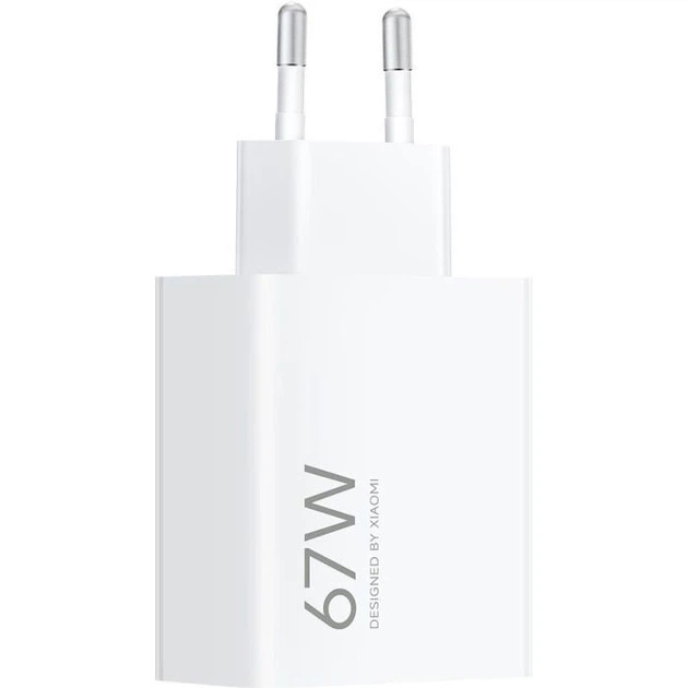 Сетевое зарядное устройство Xiaomi 67W HyperCharge (Type-A) (BHR07SKEU) - Фото 3 Сетевое зарядное устройство Xiaomi 67W HyperCharge (Type-A) (BHR07SKEU) - изображение 3