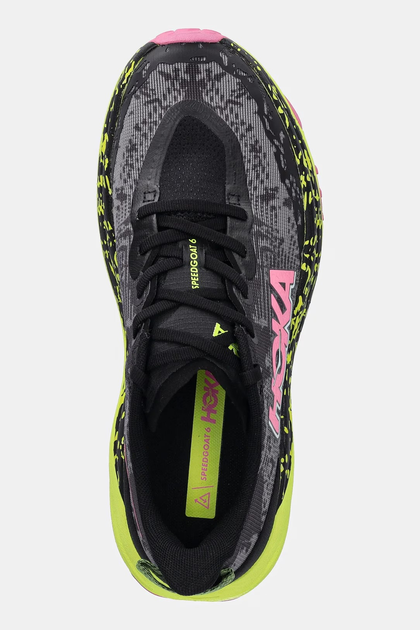 Жіночі кросівки для бігу HOKA ONE ONE W Speedgoat 6 1147811-BNNH 39.5 (7.5US) Чорні (198605138652) - зображення 4
