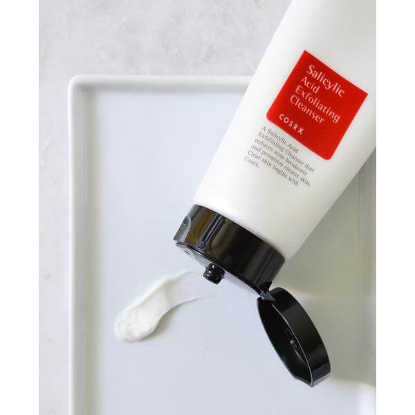 Очищающая пенка Cosrx Salicylic Acid Daily Gentle Cleanser с салициловой кислотой 150 мл срок годности до 08.11.2026 - изображение 2