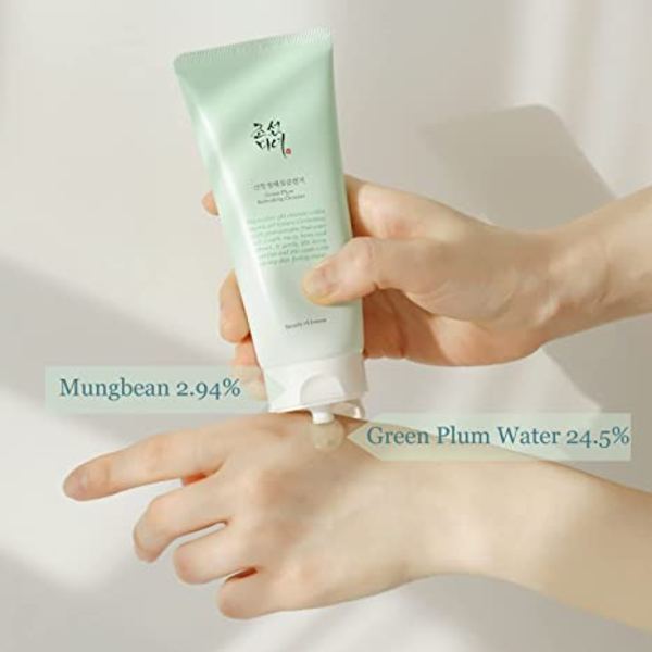 Гель для вмивання Beauty of Joseon Green Plum Refreshing Cleanser очищувальний з зеленою сливою 100 мл - зображення 4