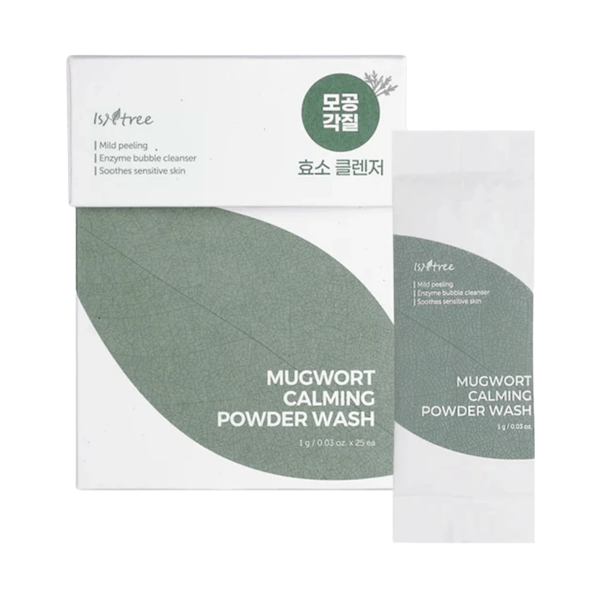 Энзимная пудра Isntree Mugwort Powder Wash с полынью для очищения лица 25 шт - изображение 5