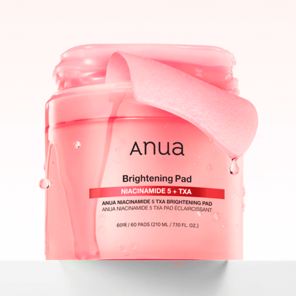 Осветляющие пады Anua Niacinamide 5 TXA Brightening Pad с ниацинамидом и транексамовой кислотой 60 шт - изображение 2
