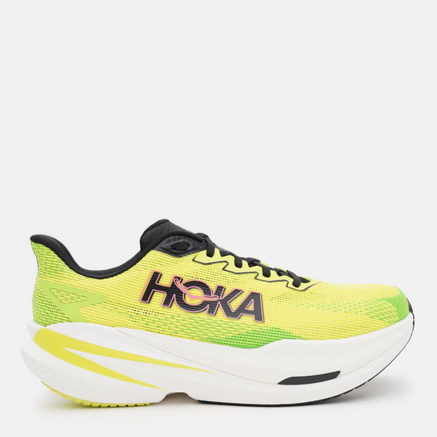 Чоловічі кросівки для бігу HOKA ONE ONE M Mach X 3 1168720-NNHK 47.5 (12.5US) Лимонні (198605192210) - зображення 1
