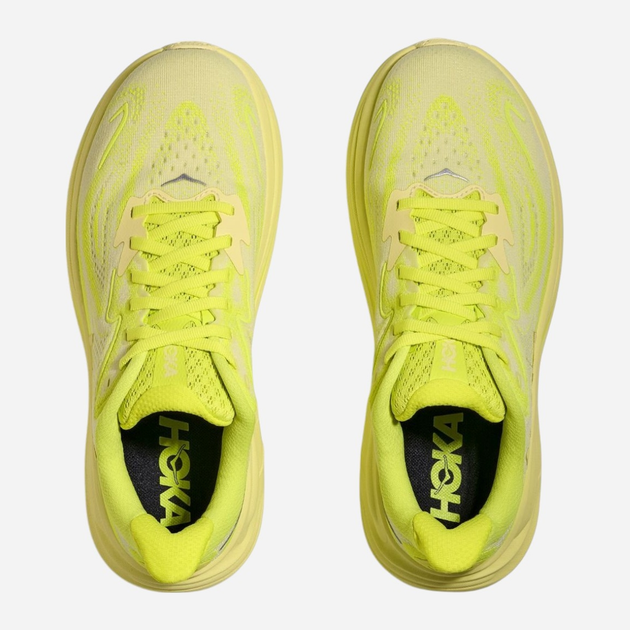 Жіночі кросівки для бігу HOKA ONE ONE W Clifton 10 1162031-NSS 42 (9.5US) Лимонні (198605170737) - зображення 6