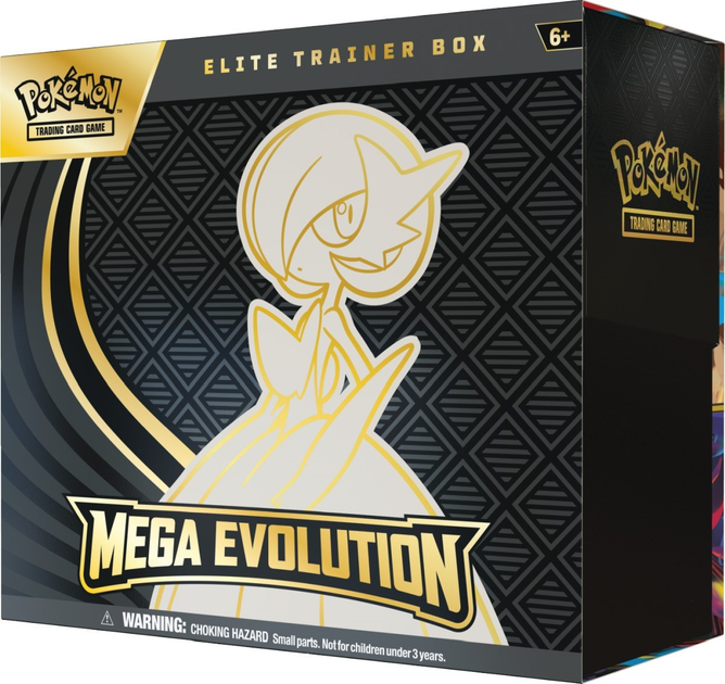 Dodatek Pokémon TCG: Mega Evolution - Elite Trainer Box - Gardevoir 1 szt (0196214129160) - obraz 3