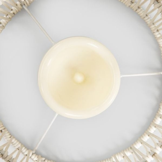 Ліхтар Homla Modern Hamptons садовий для свічки скляний LED 20,5 x 38 см (5906496741982) - зображення 4