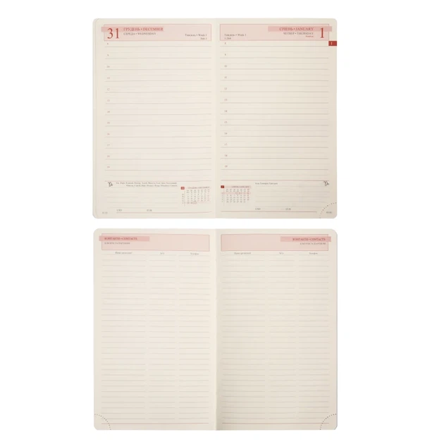 Ежедневник А6 Leo Planner датированный 2026 Bruno твердый 352 страницы (252704) (5056574457530) - Фото 4 Ежедневник А6 Leo Planner датированный 2026 Bruno твердый 352 страницы (252704) (5056574457530) - изображение 4