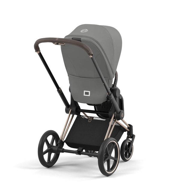 Текстильний комплект для візків Cybex Priam 4.0 Seat Pack Mirage Grey Platinum 523000743 (4063846415410) - зображення 7