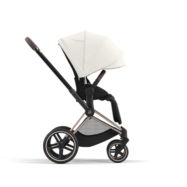 Tekstylny zestaw do wózków Cybex Priam 4.0 Seat Pack Off White Platinum 523000753 (4063846415496) - obraz 5