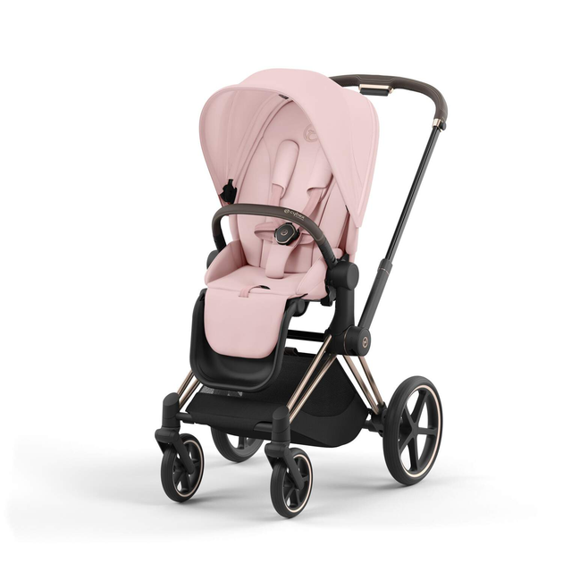 Текстильний комплект для візків Cybex Priam 4.0 Seat Pack Peach Pink Platinum 523000763 (4063846415571) - зображення 2