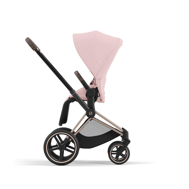 Текстильний комплект для візків Cybex Priam 4.0 Seat Pack Peach Pink Platinum 523000763 (4063846415571) - зображення 3