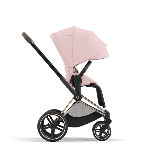 Текстильний комплект для візків Cybex Priam 4.0 Seat Pack Peach Pink Platinum 523000763 (4063846415571) - зображення 5