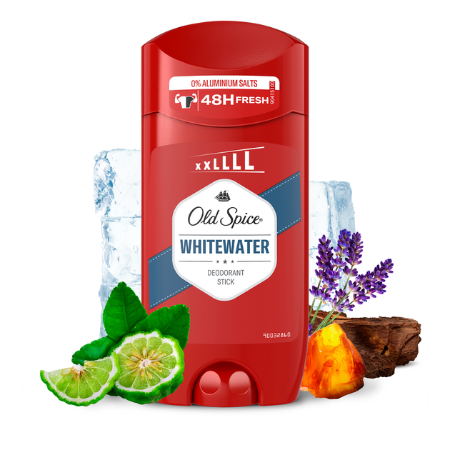 Твердий дезодорант Old Spice Whitewater 85 мл (8006540315118/8700216357814) - зображення 3