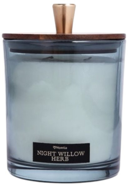 Świeca zapachowa Homla Woody Blend Night Willow Herb 705205 380 g (5906496705205) - obraz 1