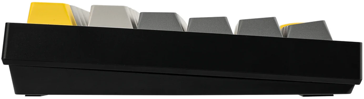 Klawiatura bezprzewodowa Ajazz AK820 Pro Flying Fish switch USB/Bluetooth Czarny/Szary (AK820PRO-FF-BGY) - obraz 4