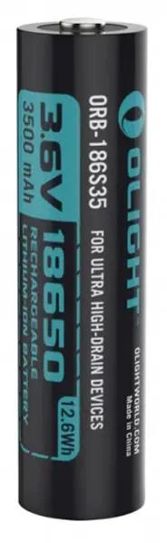 Аккумуляторная батарея Olight 18650 HDС (10A) 3500mAh - Фото 2 Аккумуляторная батарея Olight 18650 HDС (10A) 3500mAh - изображение 2