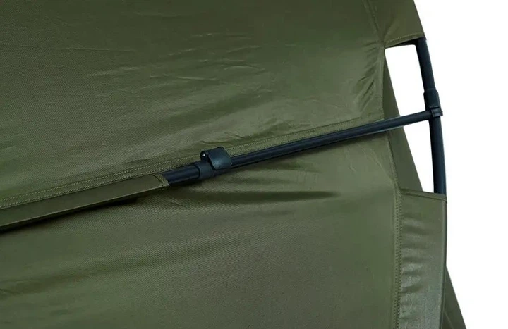 Палатка Prologic C-Series Bivvy 1 Man для карповой ловли водонепроницаемая 8000 мм легкая со стекловолоконным каркасом - Фото 3 Палатка Prologic C-Series Bivvy 1 Man для карповой ловли водонепроницаемая 8000 мм легкая со стекловолоконным каркасом - изображение 3