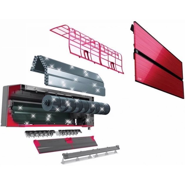 Кондиціонер настінний Mitsubishi Electric MSZ-LN35VG2R/MUZ-LN35VG2 Premium Inverter - изображение 6