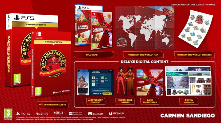 Gra Nintendo Switch Carmen Sandiego 40th Anniversary Edition (Kartridż) (5016488142526) - obraz 10