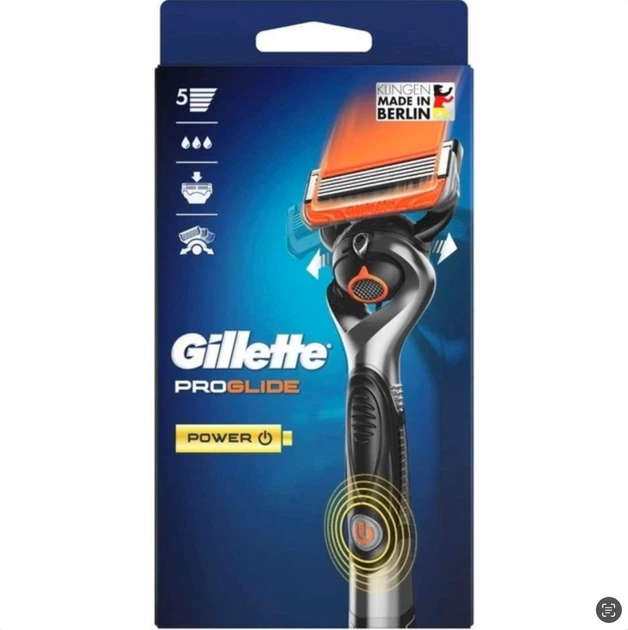 Станок для бритья мужской (Бритва) Gillette ProGlide Power Flexball с 1 сменным картриджем НОВЫЙ дизайн - изображение 2