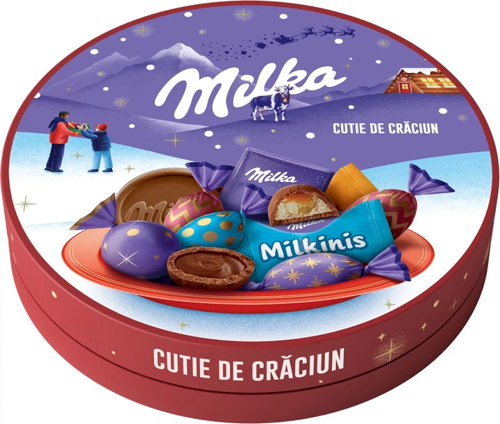 Ассорти Milka Chocolates Christmas Box 8 вкусов 195 г