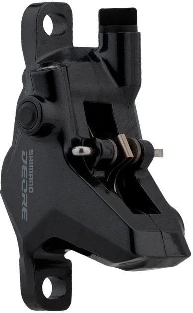 Калипер гидравлическая диск тормозов Shimano BR-M6100 DEORE, монтаж РМ160мм, колодка G03S полимер - изображение 4